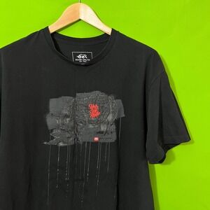 XL Ecko Unltd Rhino Graphic T Shirt Mens Black Cotton Made in‎ Colombia